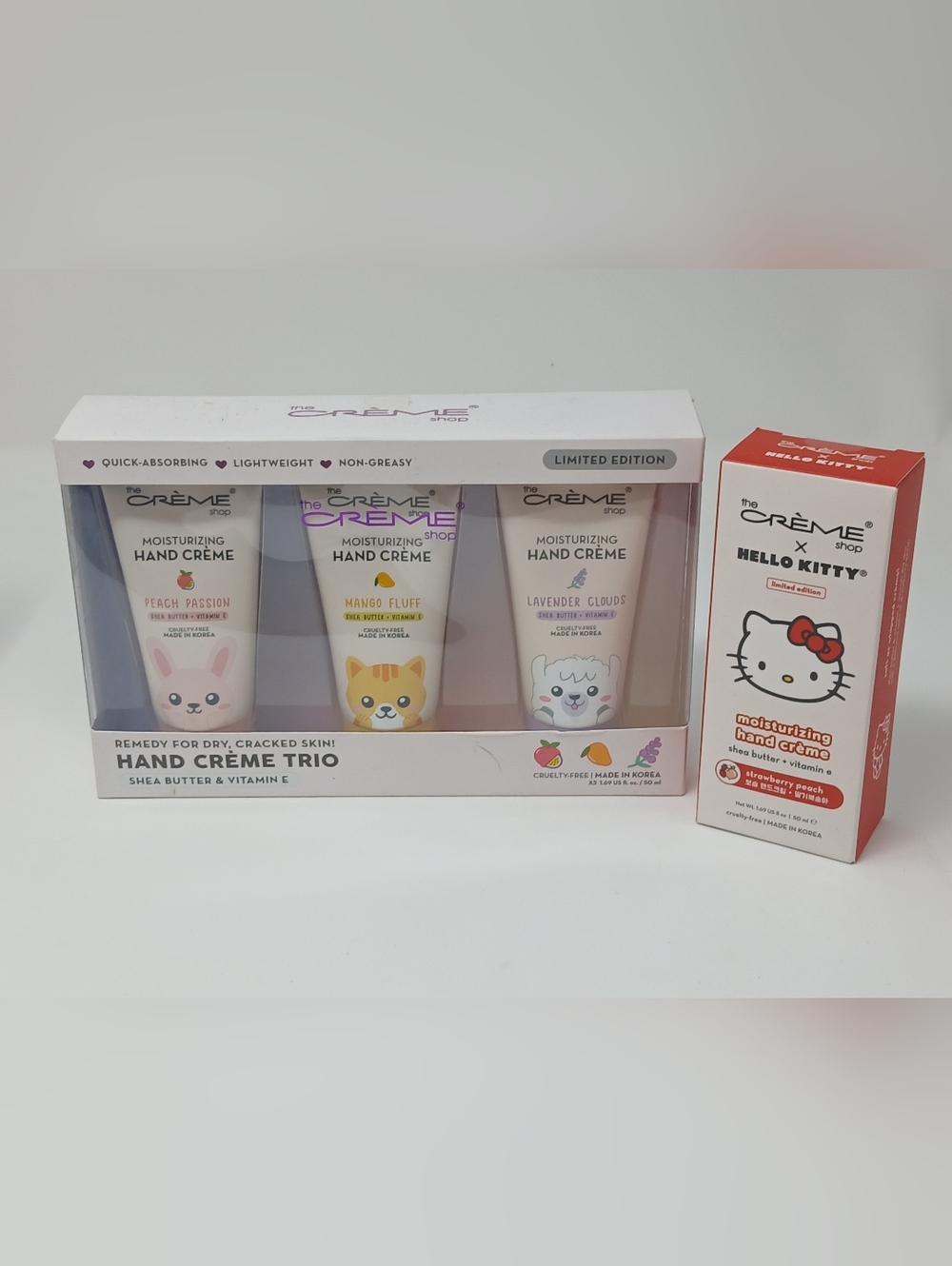 The Creme Shop X Hello Kitty & Friends Moisturizing Hand Cream BUNDLE NWT